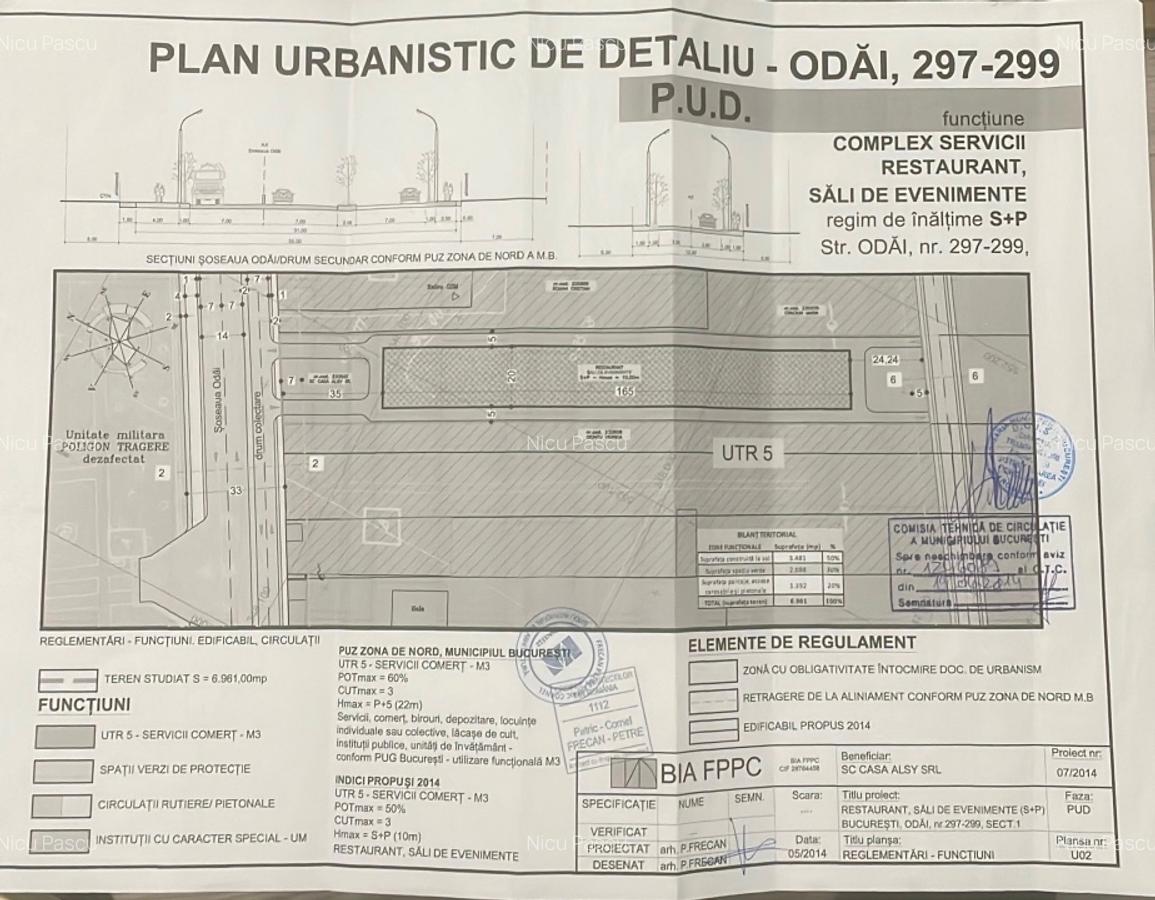 Teren, Sector 1, 7000mp  107. Euro plus. TVA - 12