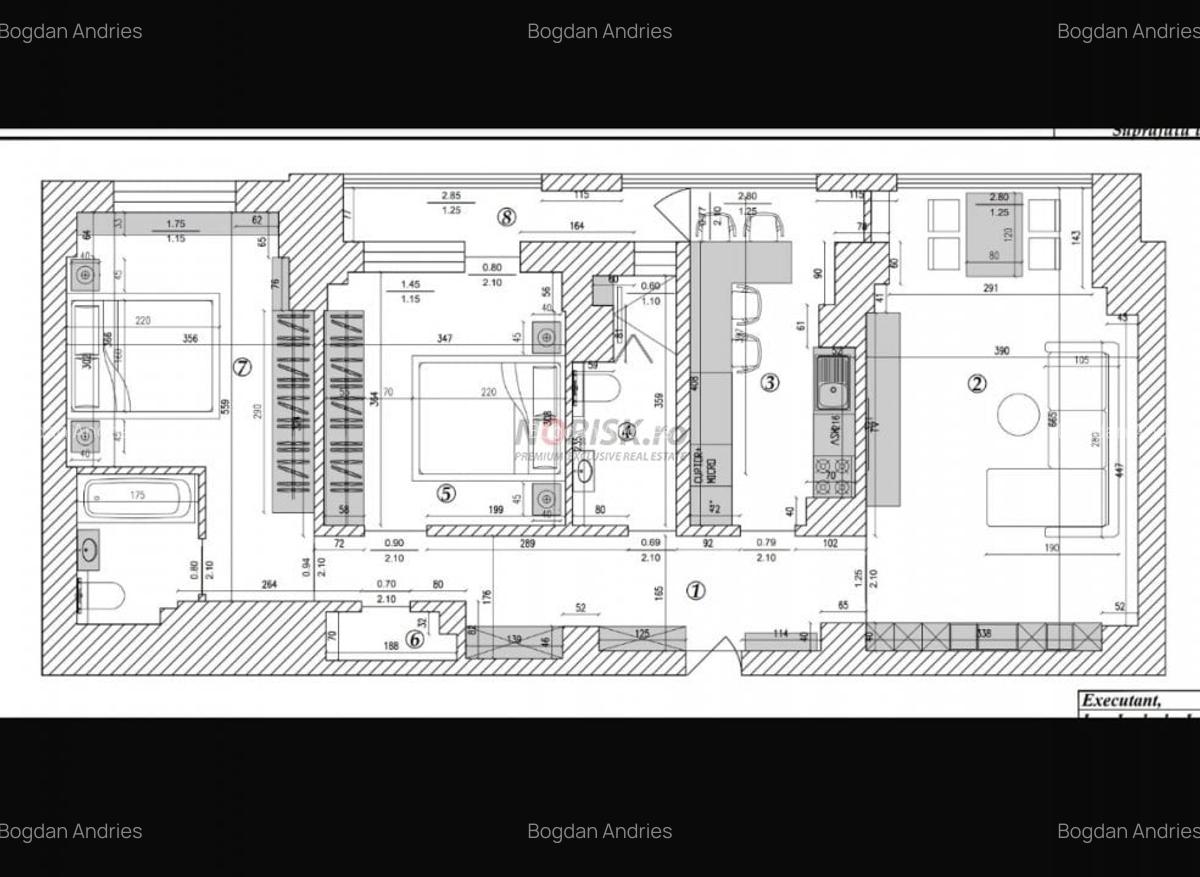 3 Camere I DECEBAL I DESIGN UNICAT I ULTRA-FINISAT-NOU I 91 MP I Etaj 5 - 2