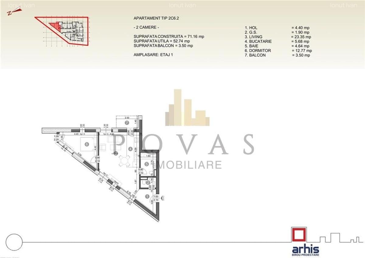 Vanzare Apartament 2 Camere Pipera Emil Racovita - 3