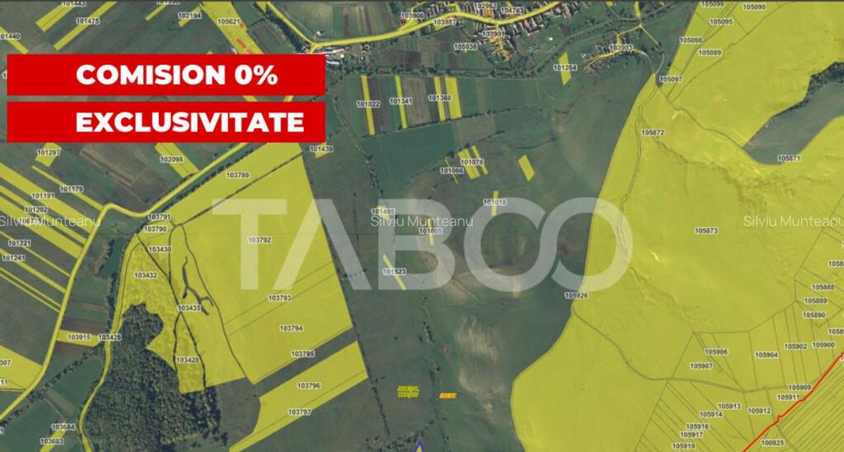 Teren extravilan 2900 mp pretabil pentru investitie zona Lov - 1