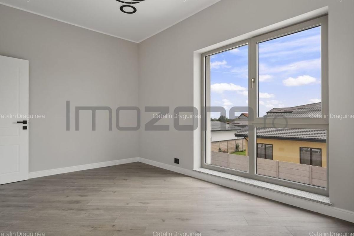 Otopeni - vila P+1, 4 camere,  3 dormitoare, 3 bai,  toate utilitatile racordate - 10
