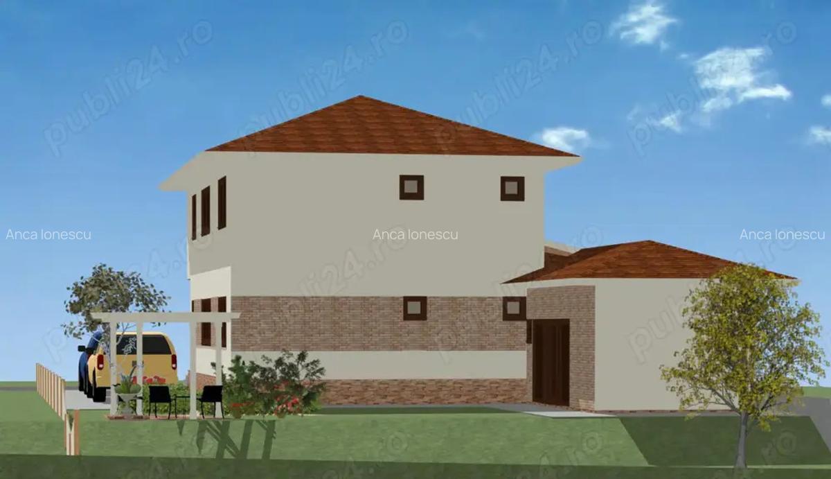Vand vila P+1 in constructie - cartier nou intrare troita Cumpana - 5