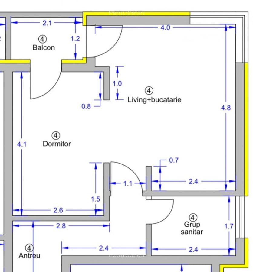 DIRECT DEZVOLTATOR, DISPONIBIL IMEDIAT, APARTAMENT CU 3 CAMERE - 13