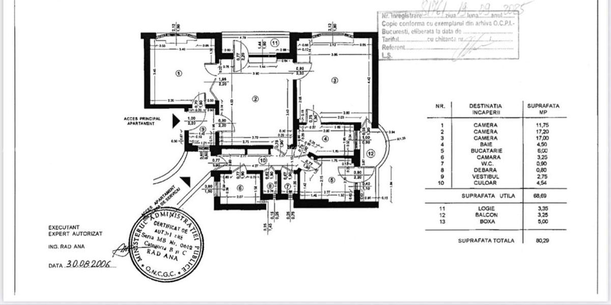 Apartament renov 3 camere, 2 băi, 2 balcoane, cameră dressing -ROSETTI - 27