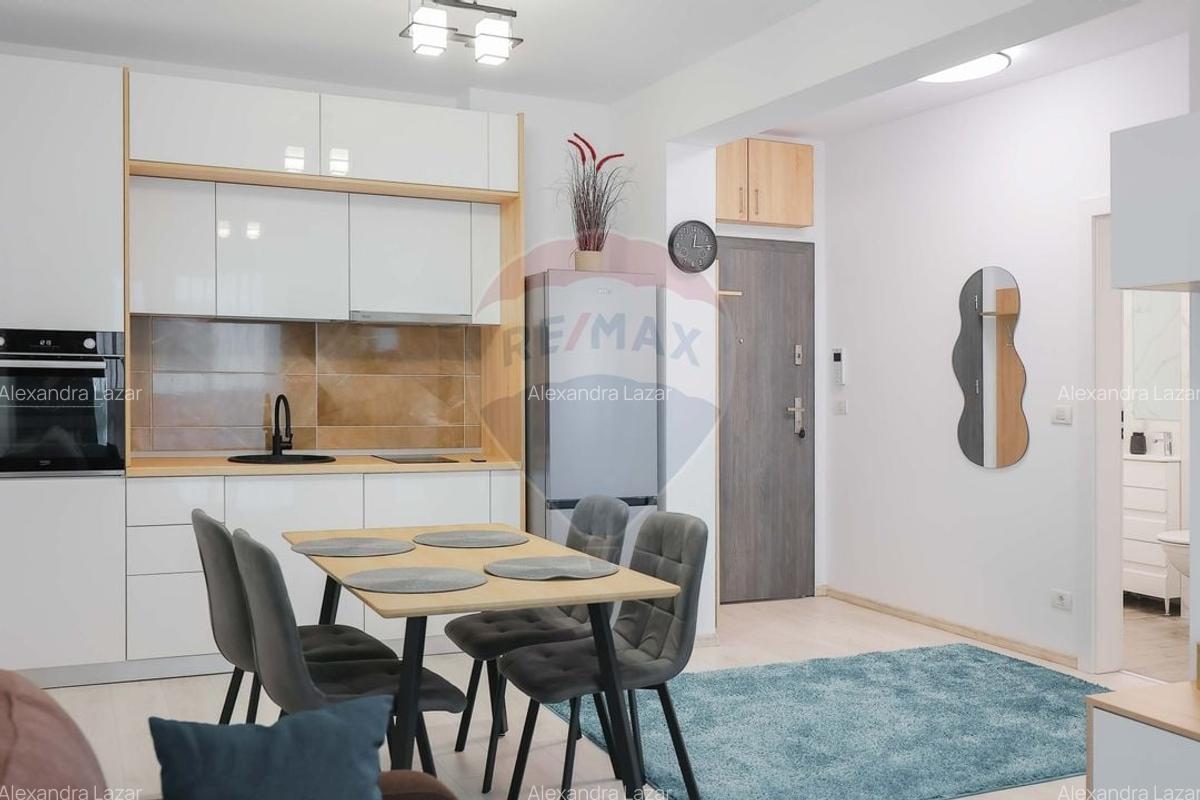 Apartament cu 2 camere decomandat, mobilat în Nufărul - 10