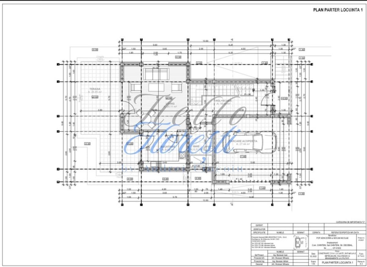 Casa individuala, 150mp, teren 700mp, in constructie, Chinteni - 2