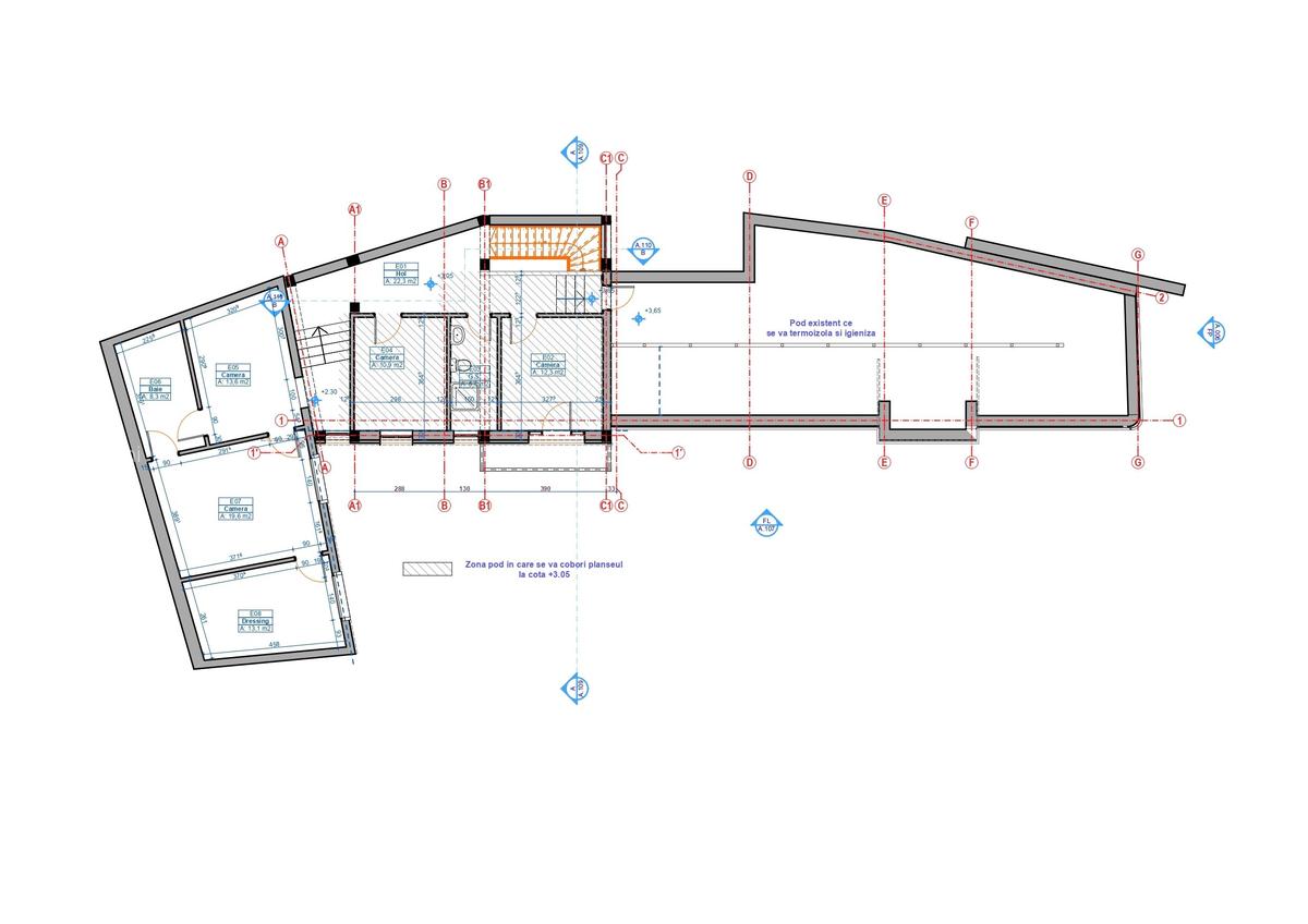 OPORTUNITATE ! Ultracentral casa individuala cu teren mare in proprietate ! - 9