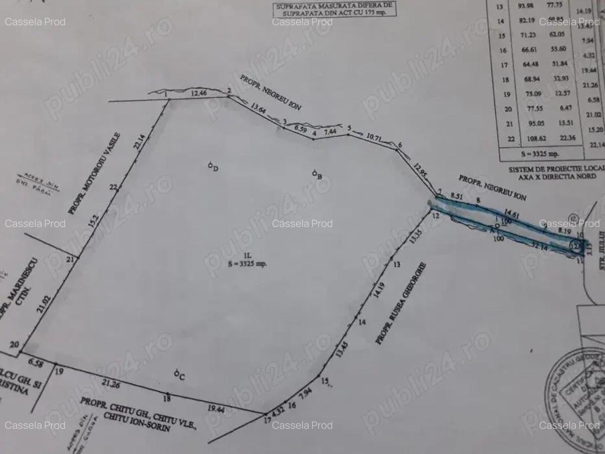 Vand teren Breaza 3325 mp - 4