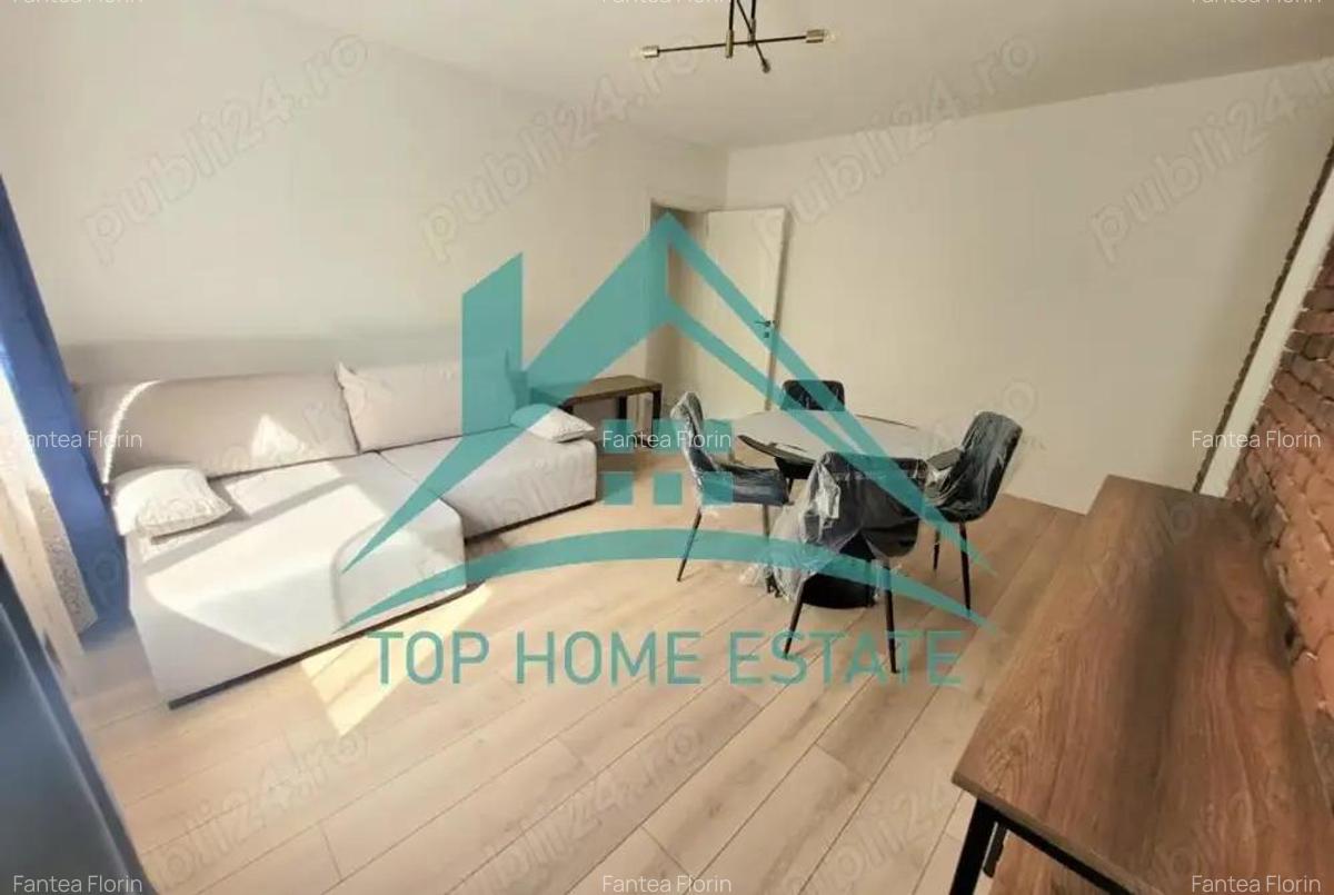 Apartament cu 3 camere, renovat si mobilat modern, cu loc de parcare, zona centrala! - 3