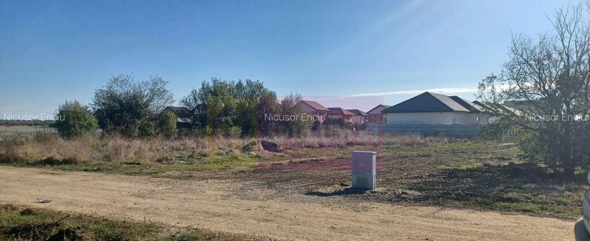 Sabareni, teren rezidential 6290 mp, cu 52m FS, utilita... - 1