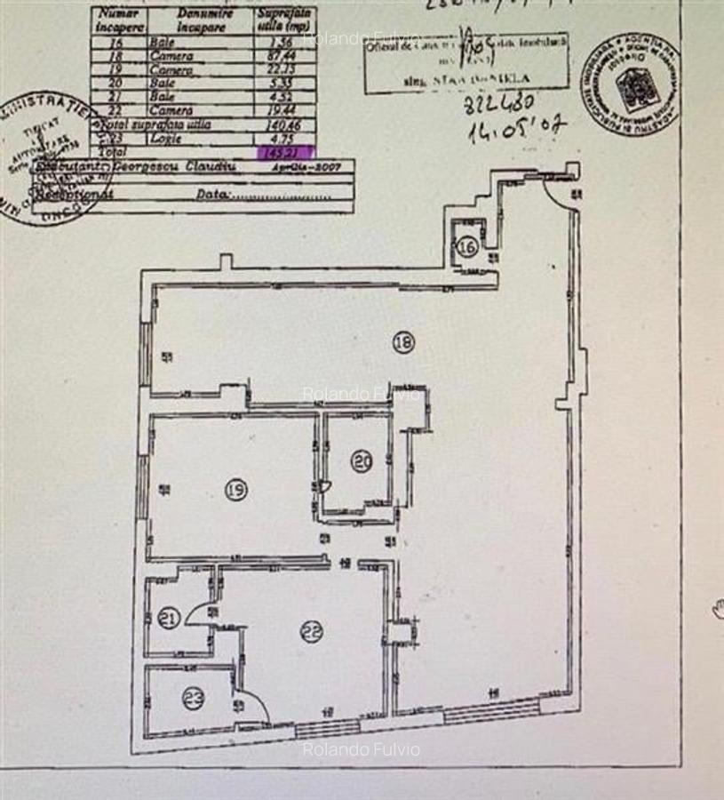 Apartament cu 3 camere semidecomandat, mobilat în Herăstrău - 4
