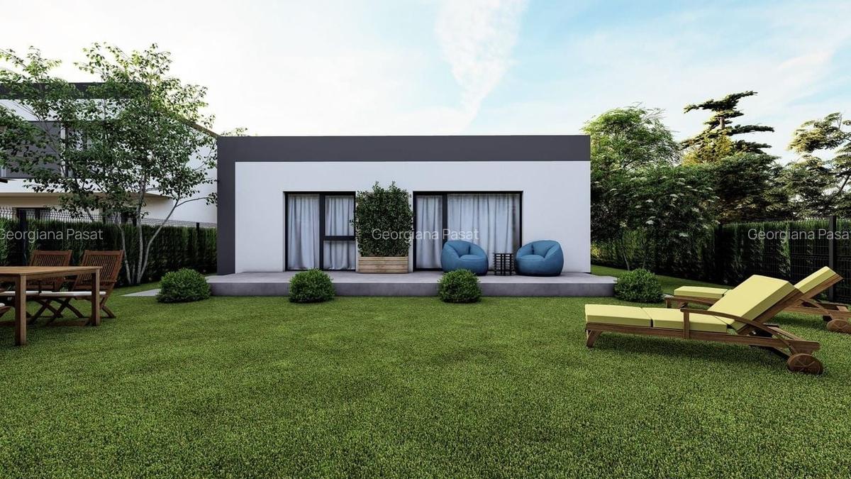 Casă individuală cu 3 camere în Vidra - 3