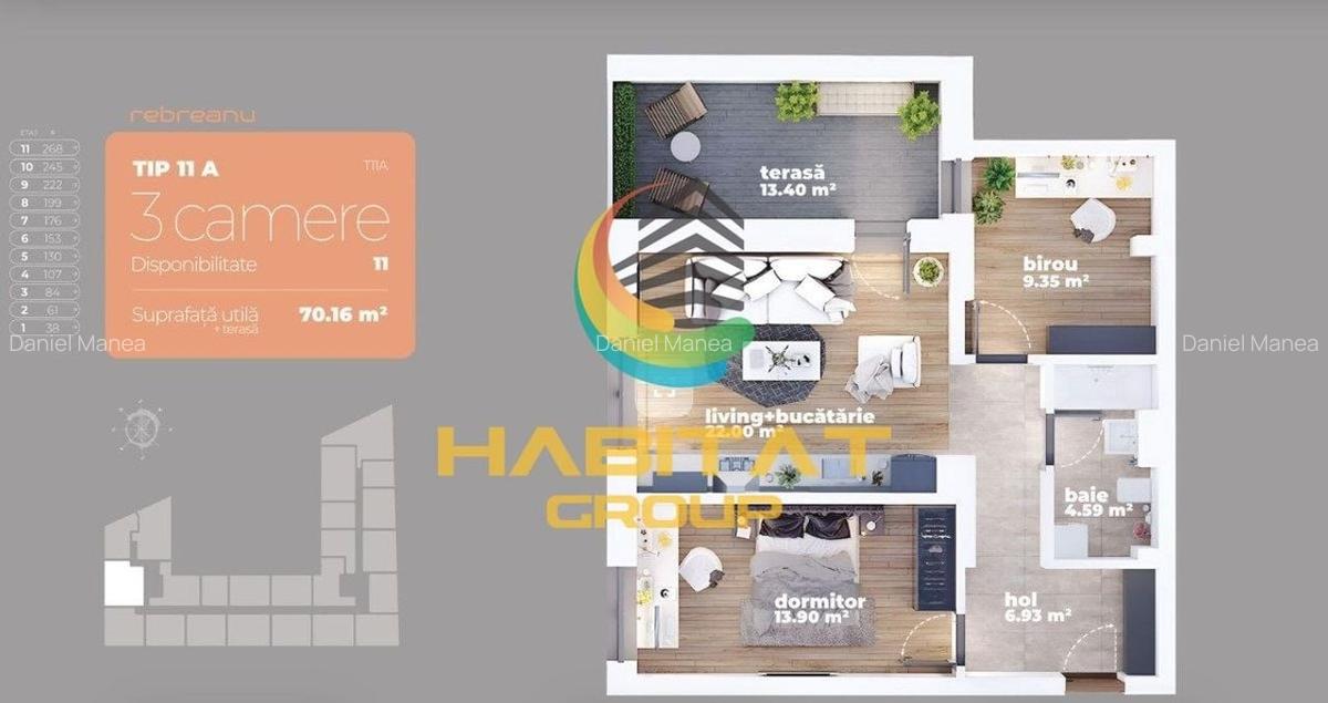 Auchan Titan-3 camere, 70,16 mp, stb 330/253 la 2 minute - 6