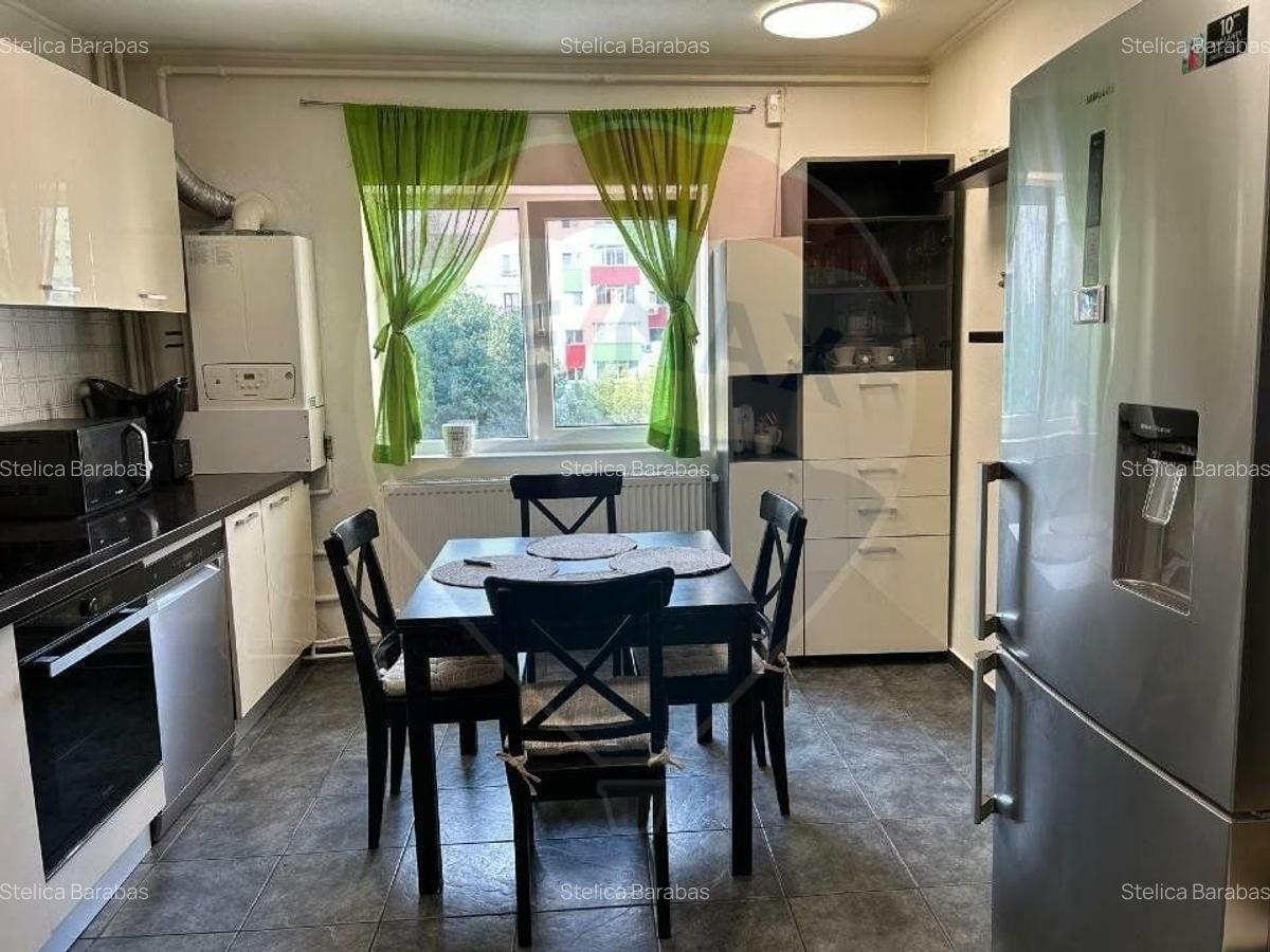 Apartament cu 3 camere decomandat, mobilat în 13 Septembrie - 4