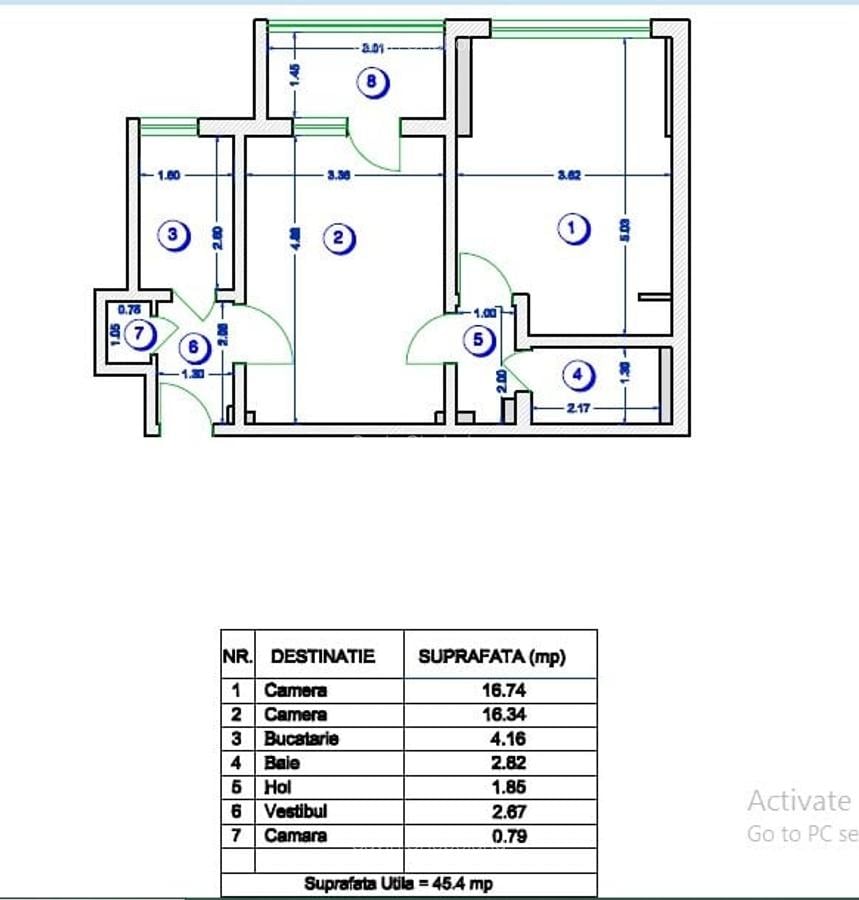 TWO-ROOM APARTMENT / 44 sqm / 6th FLOOR of nine / GARA DE NORD AREA - 4
