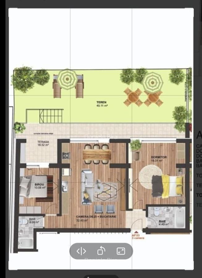 Apartament 3 camere 150 mp Zona Brancoveanu Parcul Lumea Copiilor comision 0 - 1