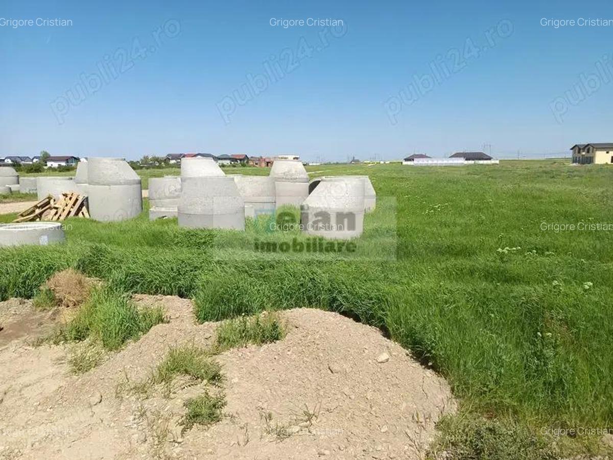 Domnesti - Str Cetinei, 718 Mp Intravilan, Deschidere 28, Utilitati - 10