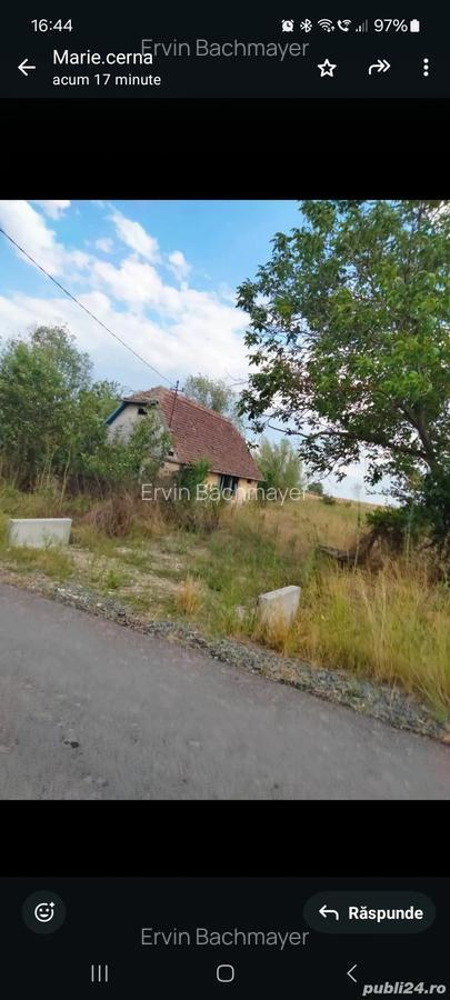Proprietar vand casa cu teren in sat cerna. - 9