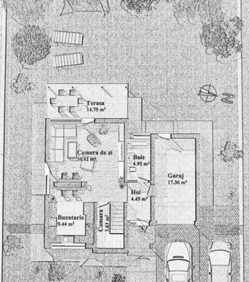 Casa individuala cu CF, 139 mp, 436mp teren, ansamblu privat - 1
