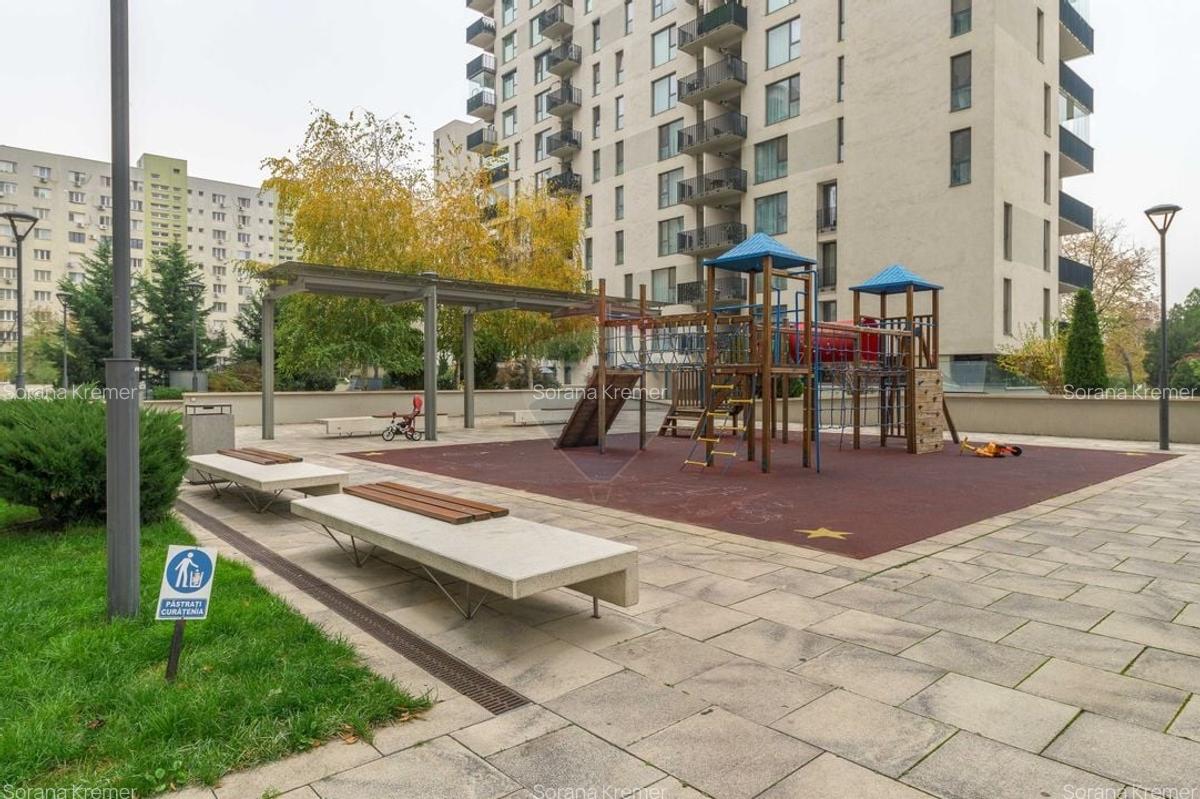 2 camere Citta Nusco, Mobilat, utilat, terasa+balcon, centrala proprie - 11