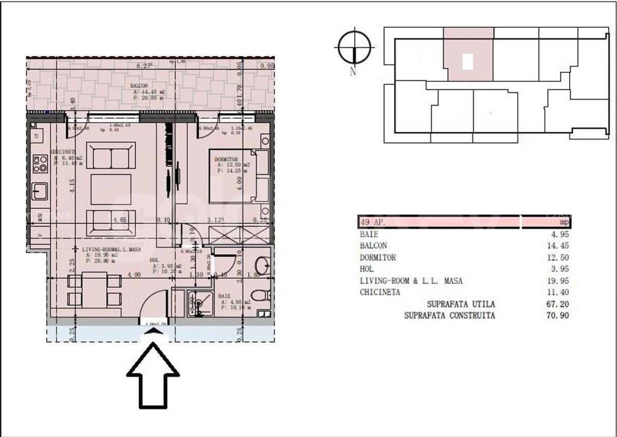 Apartament 2 camere  | Mamaia Nord - 10