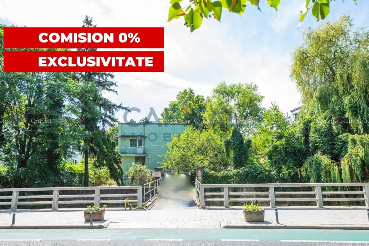 Teren generos si casa deosebita langa Parcul Central - oportunitate rara in Cluj - 1