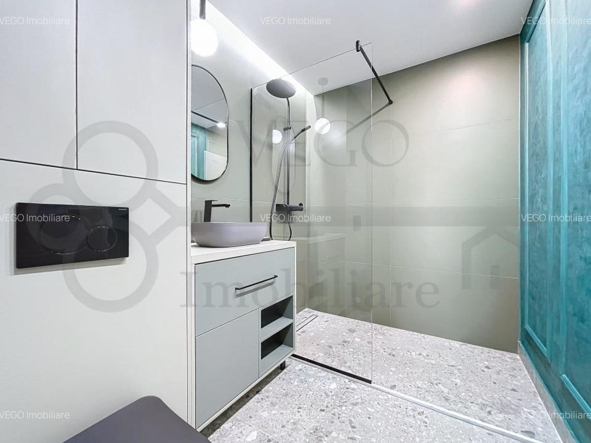 2 camere, 56 mp, complet mobilat, terasa 26 mp, aproape de Iulius Mall - 11