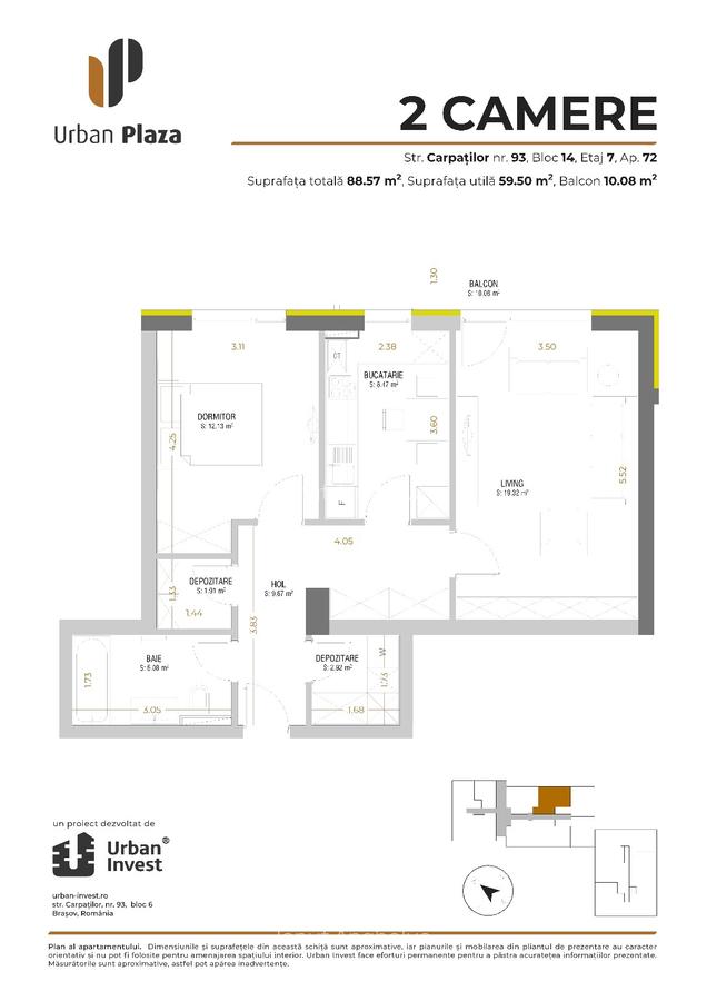 Urban Plaza - Apartamente Premium in Brasov - 12 Urban Plaza - Apartamente Premium in Brasov - 12