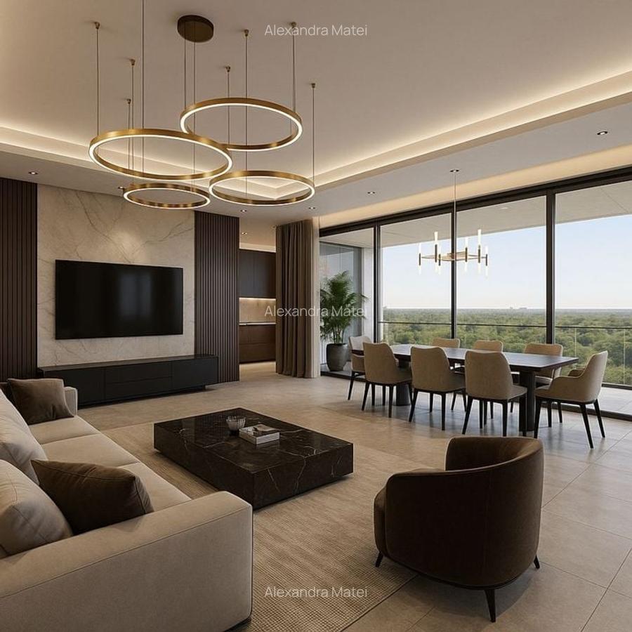 Exclusive Penthouse for Rent - Residence 5, Pipera - 1