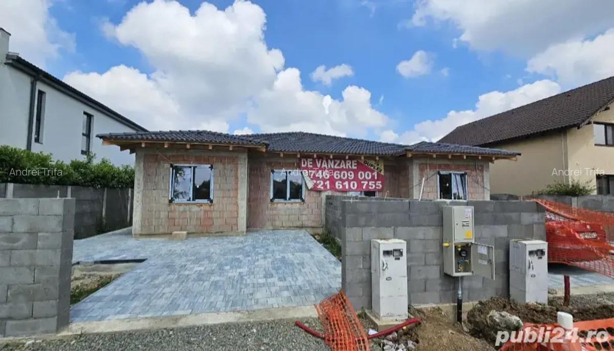 Casa duplex parter Giroc , 445mp teren fiecare jumatate , 114 mp utili - 1