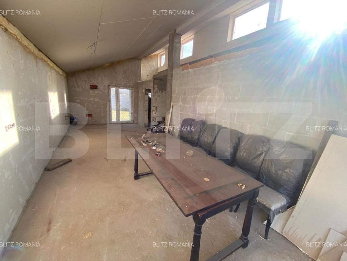 Oportunitate! Casa unifamiliala semifinisata, P+M, 100 mp utili vedere la lac - 4
