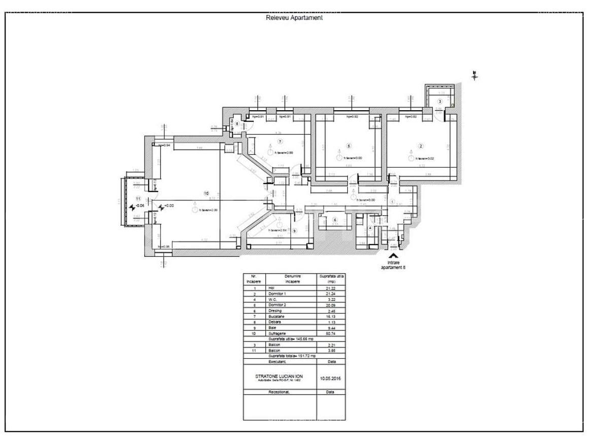 Apartament cu 3 camere potrivit pentru birou cat si pentru rezidenta - 14