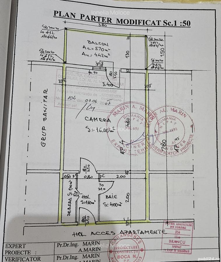 Apartament mic,cu inima mare, 31 mp de lini?te ?i poten?ial cu beci,teren,balcon locuibil,?esu Ro?u - 1