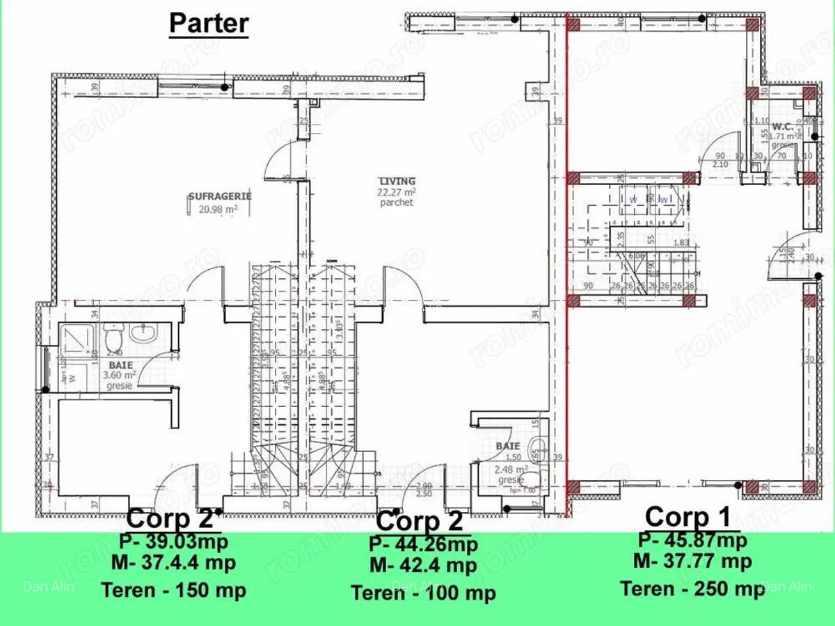 Circumvalatiunii-Cetatii - Spatii in Triplex suprafete intre 75mp -250mp - 3