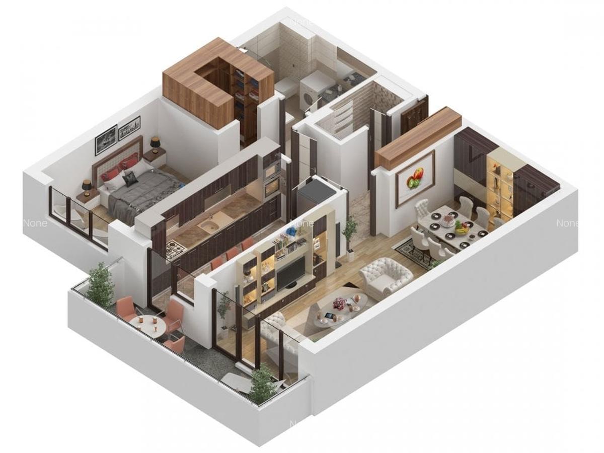 Apartament cu 2 camere decomandat în 13 Decembrie - 7
