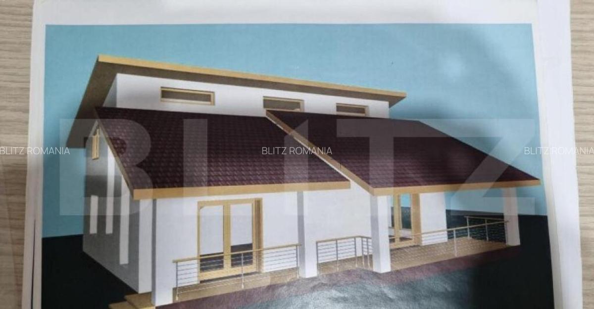 Teren 4000 mp,autorizatie de constructie Lechinta - 7