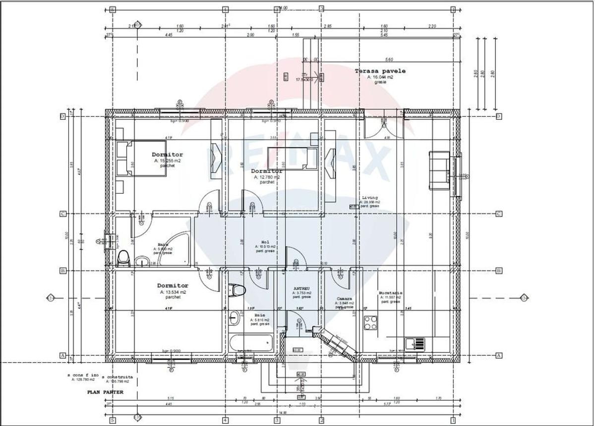 COMISION 0 Casa individuala pe parter, Cartier Izvor - 14 COMISION 0 Casa individuala pe parter, Cartier Izvor - 14