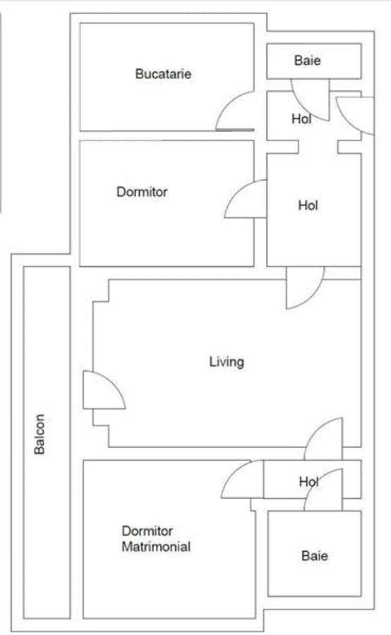 Apartament cu 3 camere semidecomandat în Teiul Doamnei - 8