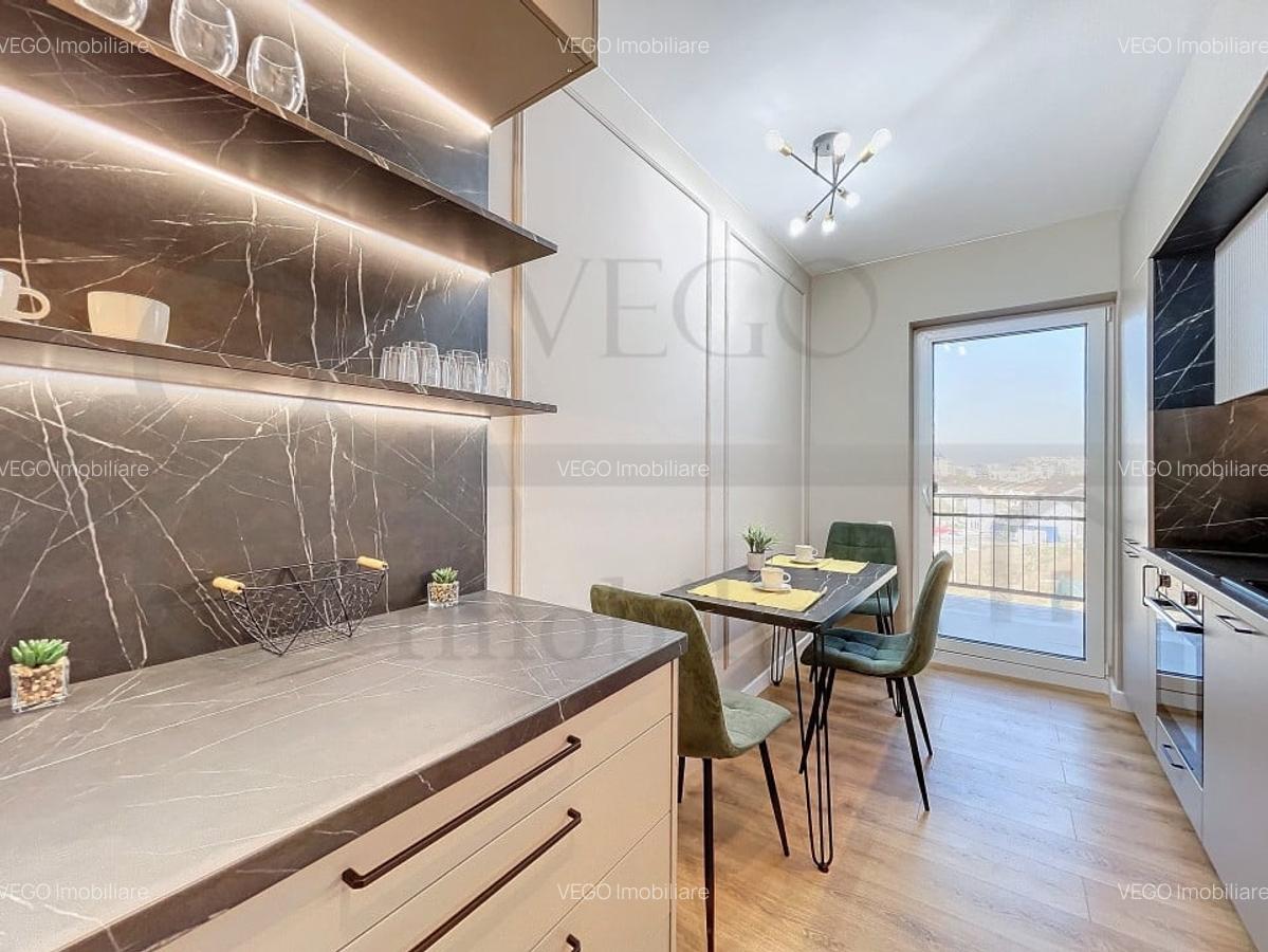 2 camere, 56 mp, complet mobilat, terasa 26 mp, aproape de Iulius Mall - 10