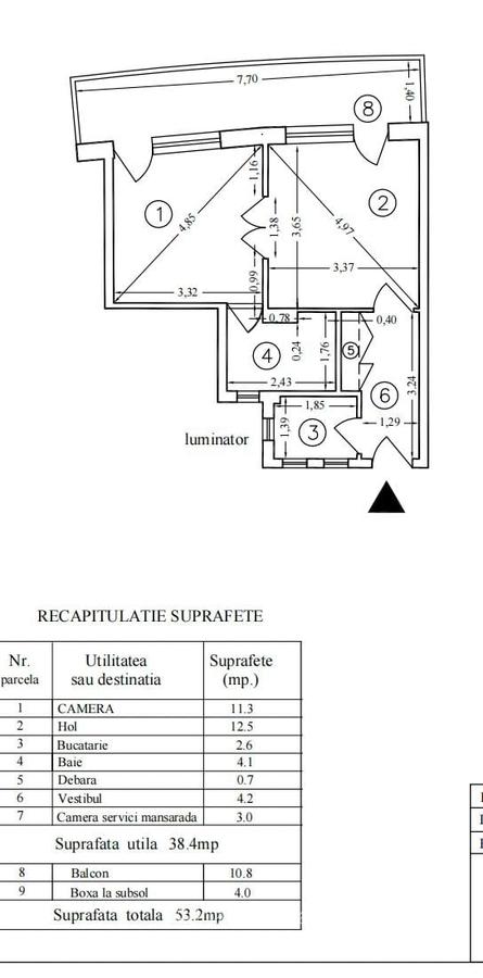 Studio dublu | ULTRACENTRAL | Pta Rosetti | 4.8* AirBnB - 17