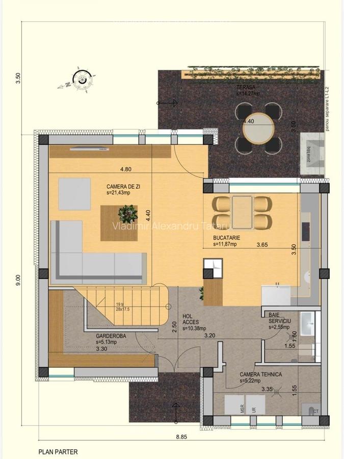 CASA P+1+ROOFTOP | 103MP + 70MP TERASE | BRAGADIRU | COMISION 0%!! - 6