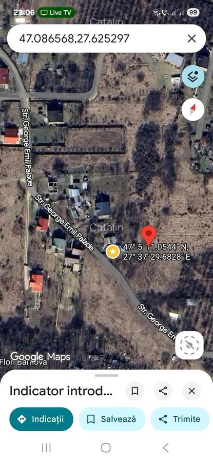 700 mp intravilan Barnova - 1