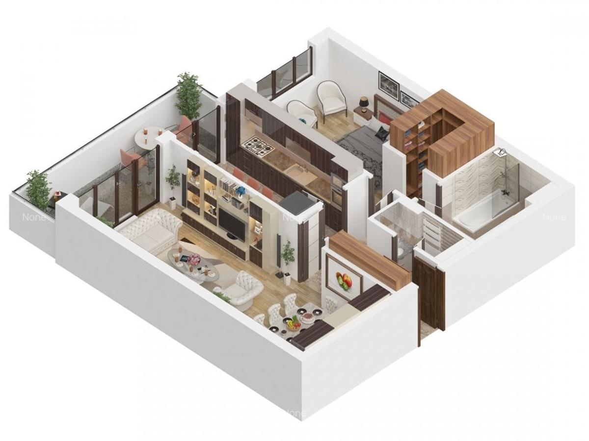 Apartament cu 2 camere decomandat în 13 Decembrie - 4