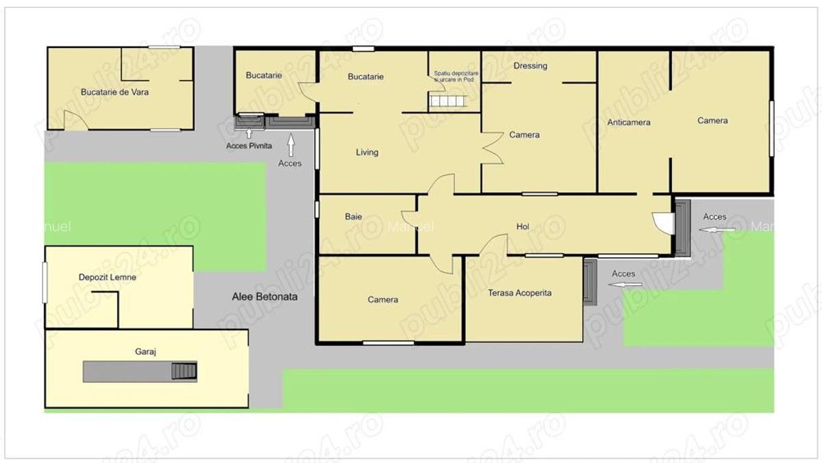 Casa de vanzare in O?elu Ro?u lini?te, natura ?i confort modern - 10