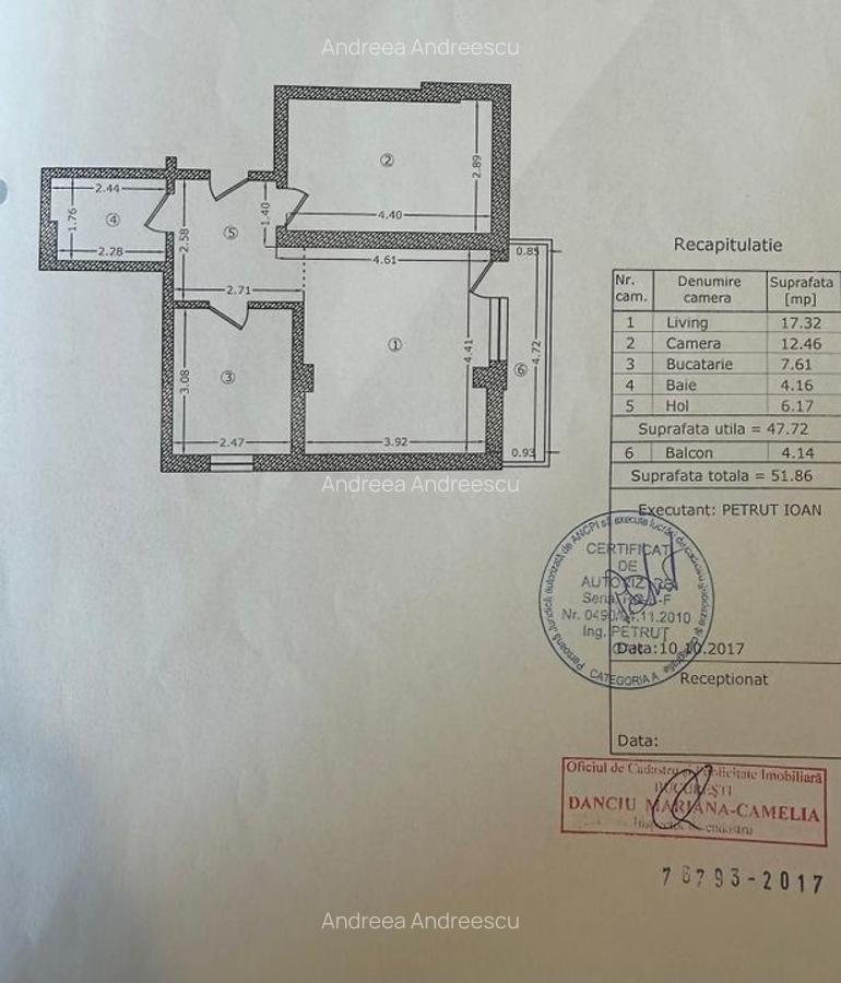 2 camere la 5 minute de Metrou Piata Sudului mobilat utilat - 16