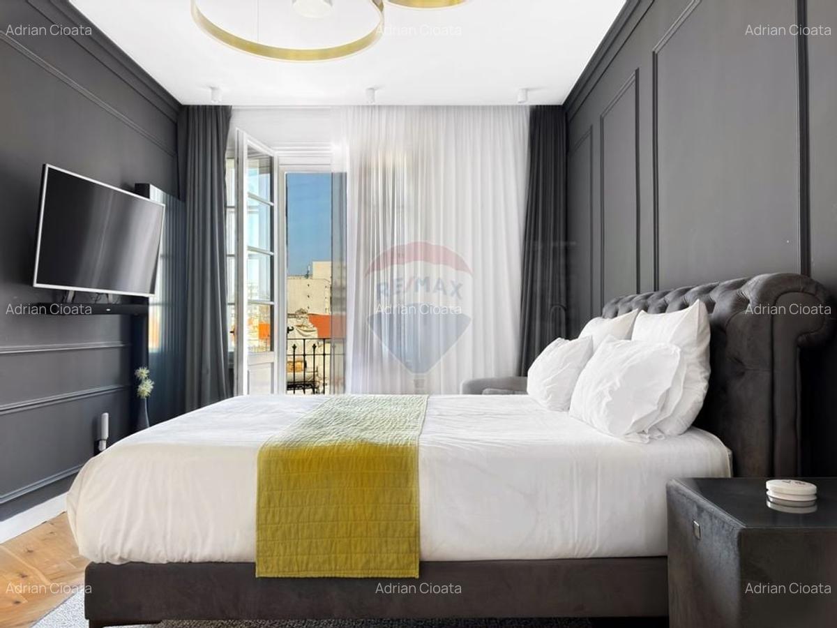 Vedere directa spre Piata Unirii, finisaje lux, apart. chirie, 97.6 mp - 2