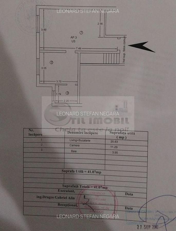 Apartament 2 camere mobilat, Breazu Iași - 79.500 euro - 7