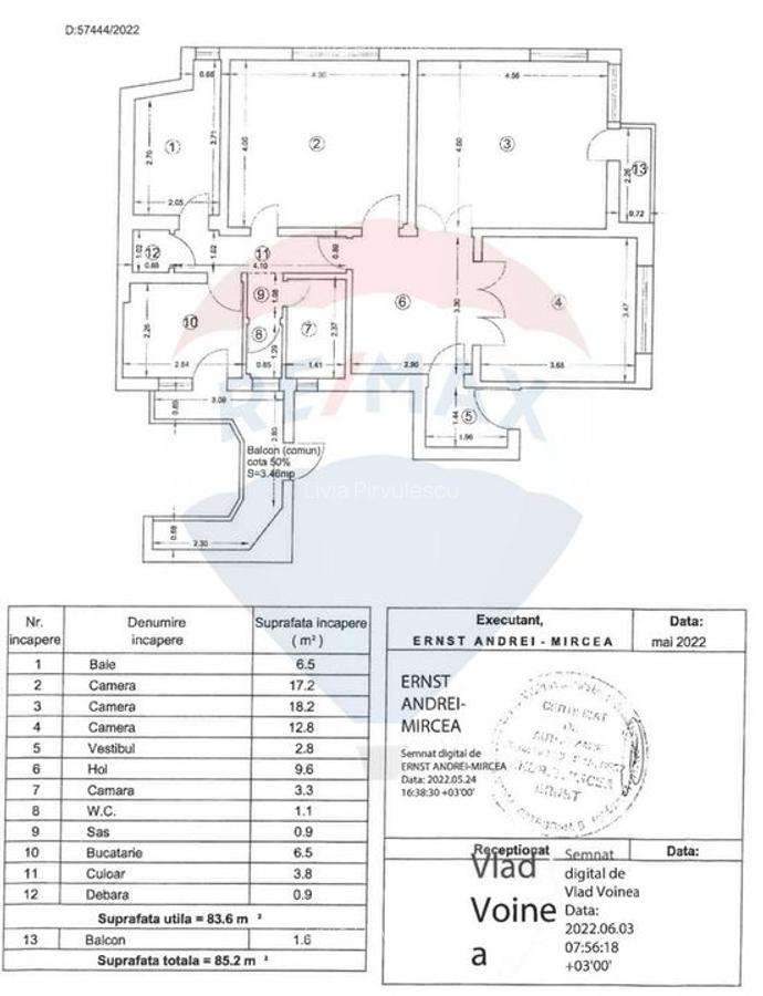 Apartament 3 camere in vila I renovat - gata de mutare I Bld. Unirii - 23