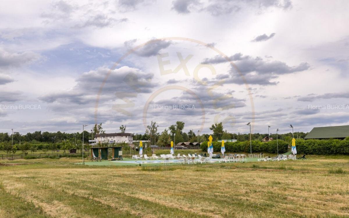 Motel, camping, piscina si lacuri de pescuit pe un teren de - 14