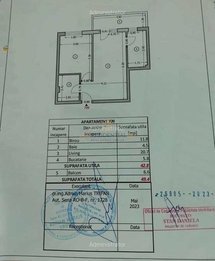 Apartament cu 2 camere, etaj 7/9, balcon inchis, Soseaua Salaj - 8